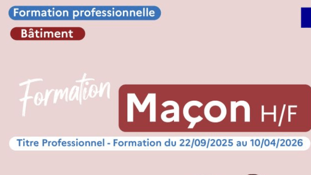 :toolbox: Se former au métier de maçon avec le GRETA Grand Littoral