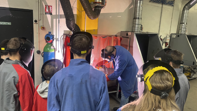 :woman:‍:factory:Semaine de l’industrie, immersions réussies pour les collégiens!:firecracker:
