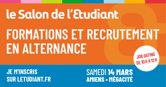 Le Salon de l'Etudiant : Formations et Recrutement en Alternance à Amiens